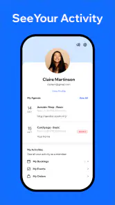Spaces: Följ företag du gillar screenshot