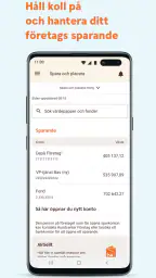 Sparbanken företag screenshot