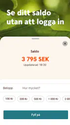 Sparbanken privat screenshot