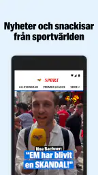 SportExpressen screenshot