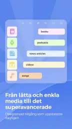 Språkkraft Läscoach, svenska screenshot