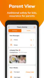 Stars Messenger Kids Safe Chat screenshot