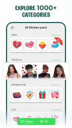 Stickers, Emoji & Stickers app screenshot