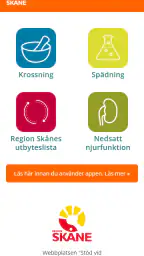 Stöd vid läkemedelshantering screenshot