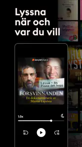 Storytel Ljudböcker & E-böcker screenshot