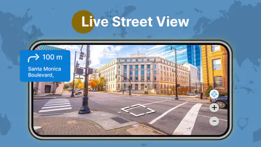 Street View Live 3D GPS-karta screenshot