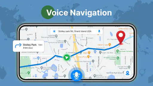 Street View Live 3D GPS-karta screenshot