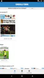 Sundsvalls Tidning e-tidning screenshot