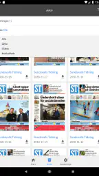 Sundsvalls Tidning e-tidning screenshot