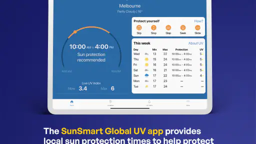SunSmart Global UV screenshot