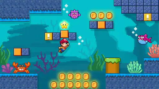 Super Robby Bros : Jump world screenshot