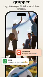 Supertext: Gruppchatt & SMS screenshot