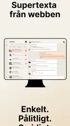 Supertext: Gruppchatt & SMS screenshot