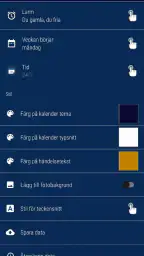 Svensk Kalender 2027 screenshot