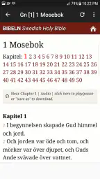 Svenska Bibeln screenshot