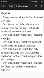 Svenska Bibeln screenshot