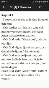 Svenska Bibeln screenshot