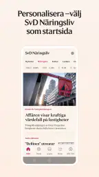 Svenska Dagbladet screenshot