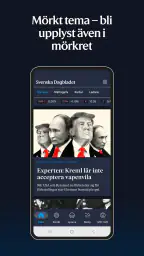 Svenska Dagbladet screenshot