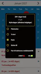 Sverige Kalender Helgdagar screenshot