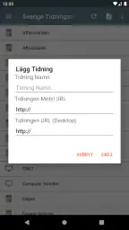 Sverige Tidningar screenshot