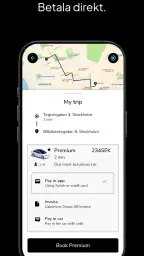 Sverigetaxi screenshot