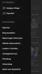 Swebbtv screenshot