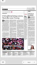 Sydsvenskan E-tidning screenshot