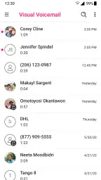 T-Mobile Visual Voicemail screenshot