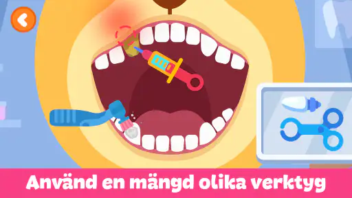 Tandläkare: spel för barn screenshot