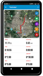 Taximeter screenshot