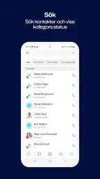 Telenor One X Växel screenshot