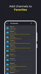 Televizo - IPTV player screenshot