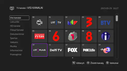 Telia Play LT (Android TV) screenshot