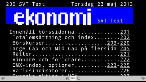 TextTV screenshot