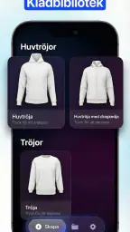 ThreadCam: 3D Kläder Mockups screenshot
