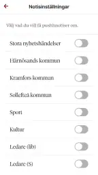 Tidningen Ångermanland screenshot