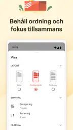 Todoist: to-dos och kalender screenshot