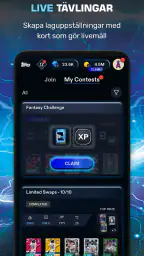 Topps® BUNT® MLB-korthandlare screenshot