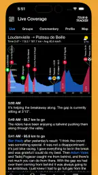 Tour Tracker Pro Cycling screenshot