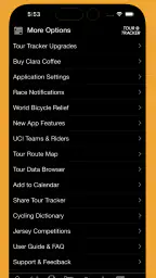 Tour Tracker Pro Cycling screenshot