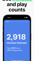 Trackify for Spotify Stats screenshot