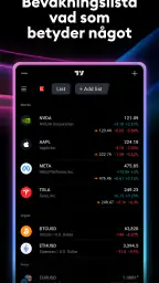 TradingView: Aktier och Krypto screenshot