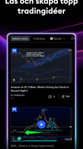 TradingView: Aktier och Krypto screenshot