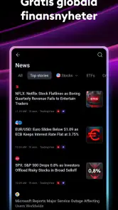 TradingView: Aktier och Krypto screenshot