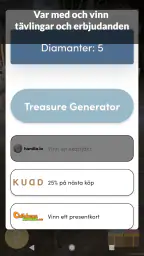 Treasure screenshot