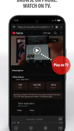 Tubio - Sänd Webbvideo till TV screenshot