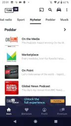 TuneIn Radio Pro screenshot