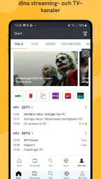 tv.nu - streaming & TV screenshot