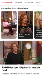 TV4 Nyheterna screenshot